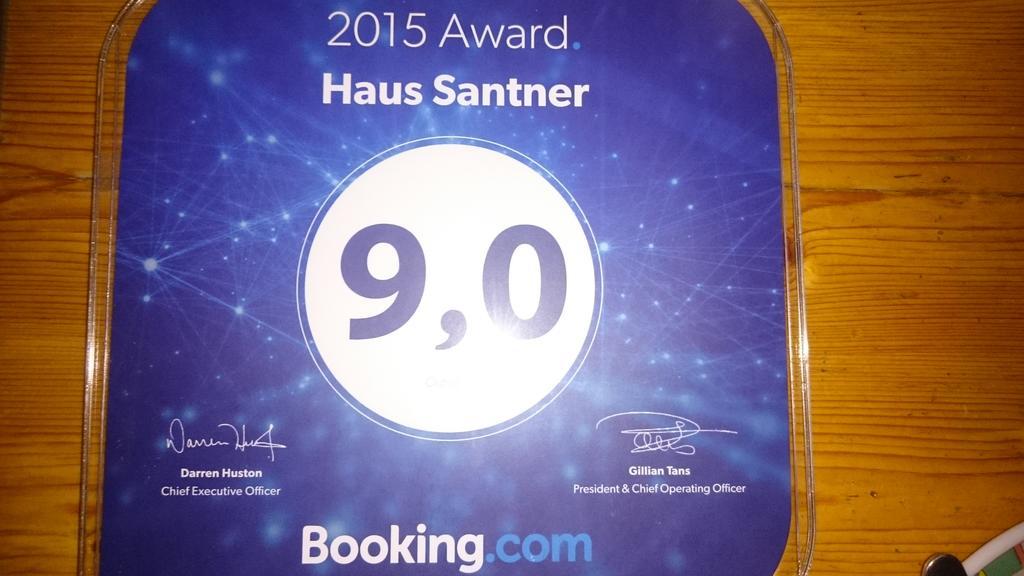 피에 Haus Santner 아파트 외부 사진